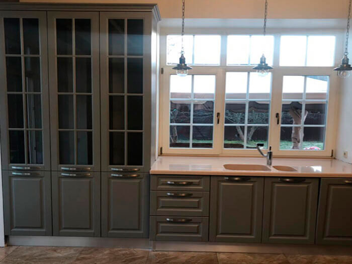 параллельная кухня фото