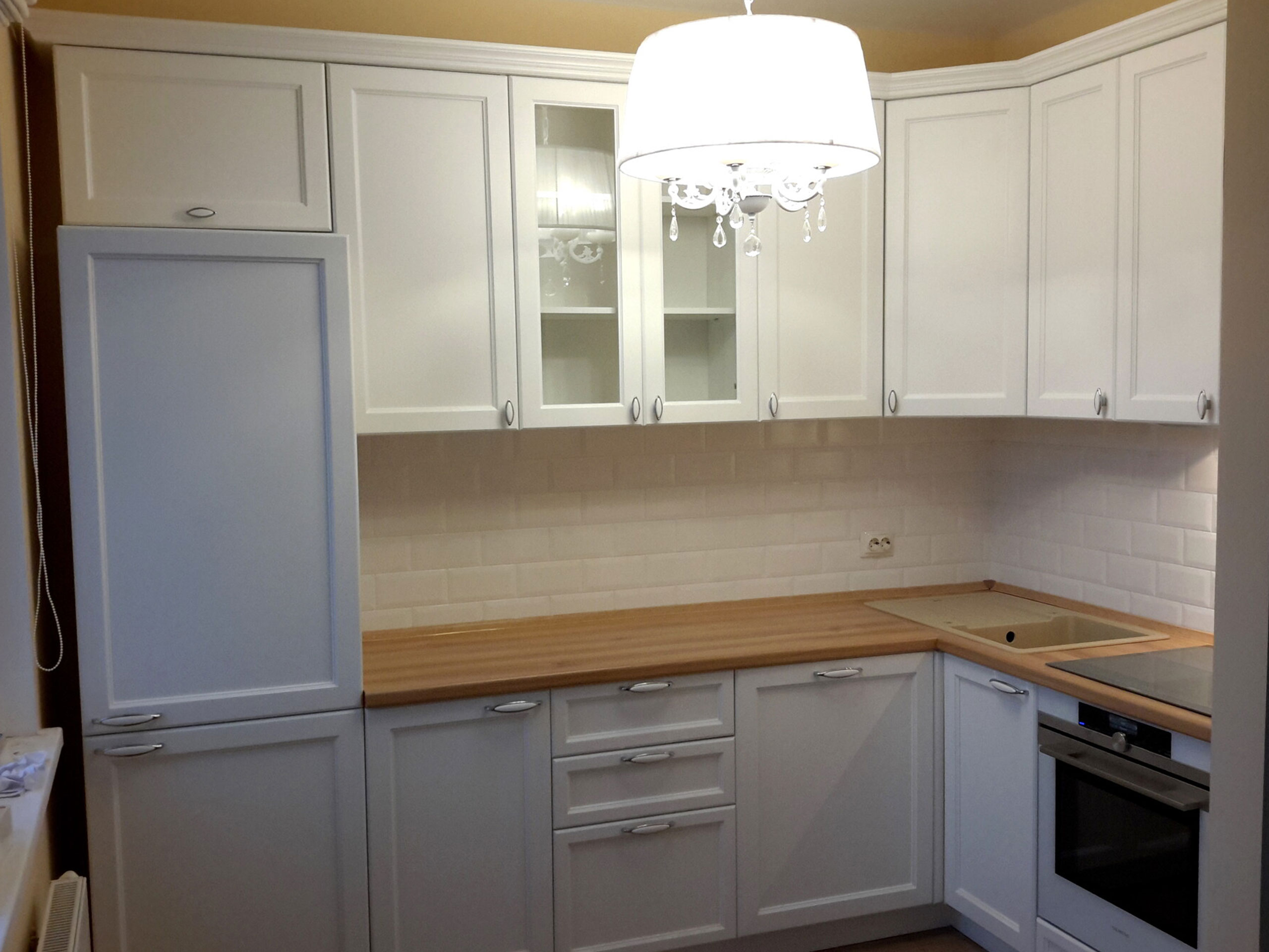 фото кухни П-образной